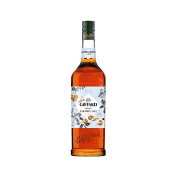 Syrop giffard słony karmel 1,0l - profesjonalny dodatek do kawy i deserów