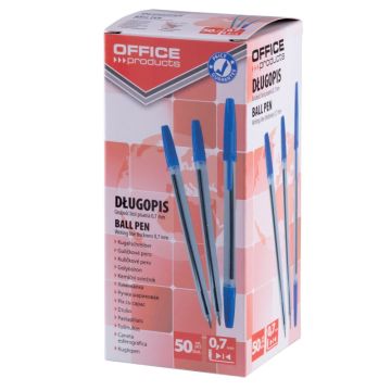 Długopis Office Products 1,0 mm niebieski do biura i firmy