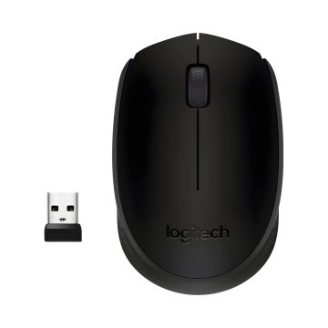 Mysz Logitech B170 czarna bezprzewodowa 1000 DPI
