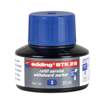 Tusz do uzupełniania markerów do tablic suchościeralnych E-BTK 25 EDDING niebieski