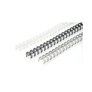 Grzbiety metalowe do bindowania Argo 9,5mm niebieskie A4 skok 3:1 100 sztuk