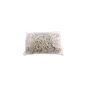 Gumki recepturki OFFICE PRODUCTS białe średnica 80mm grubość 1,5x3mm 60% kauczuku 1000g zgrzewka