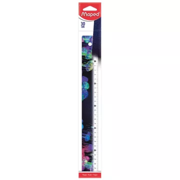 Linijka Deepsea 30 cm z zawieszką