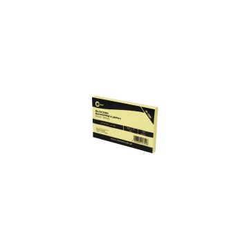 Notes 125x76 mm bloczek karteczki samoprzylepne 100 kartek żółte Taurus