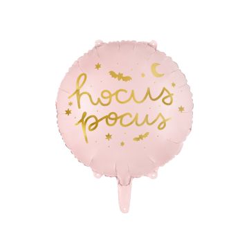 Balon foliowy Hocus Pocus, różowy, 45 cm