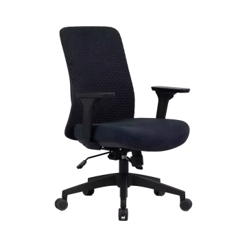Fotel Obrotowy Q744 Czarny