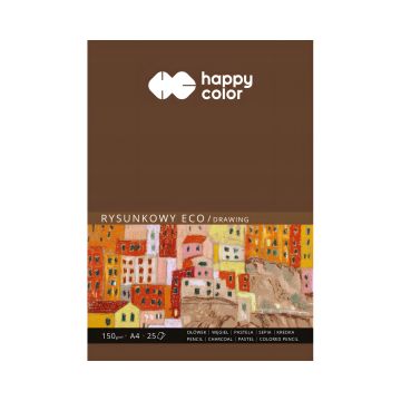 Blok rysunkowy ekologiczny A4 150g 25 kartek