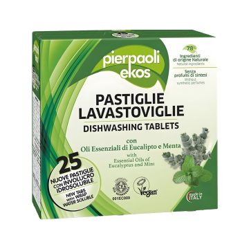 Tabletki do zmywarki Wegańskie Ekos bez fosforanów 25 sztuk