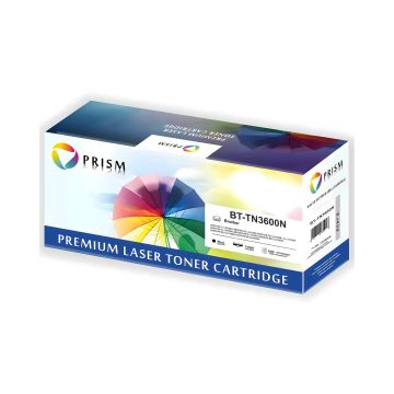 Toner zamiennik PRISM do Brother TN-3600 czarny wydajność 3000 stron