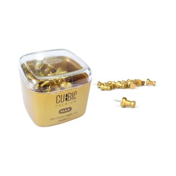 Pinezki Cubbie Premium Złote, 25 sztuk