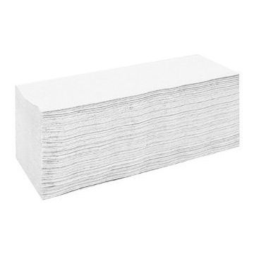 Ręcznik Papierowy ZZ V-FOLD Economic Biały Makulatura 25x23 cm 4000 Składek