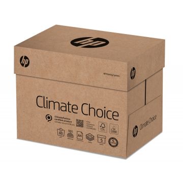 Papier ksero HP CLIMATE CHOICE, A4, klasa B+, 80gsm, 500 ark. karton 5 ryz