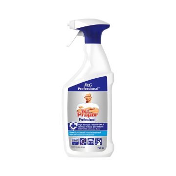 Uniwersalny płyn do czyszczenia Mr Proper 3w1 profesjonalny do wszystkich powierzchni z dezynfekcją 750ml