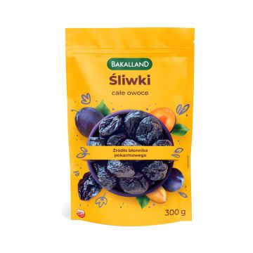 Śliwki suszone Bakalland całe owoce 300g