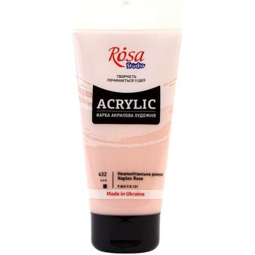 Farba Akrylowa Rosa Studio 75ml Naples Rose 432