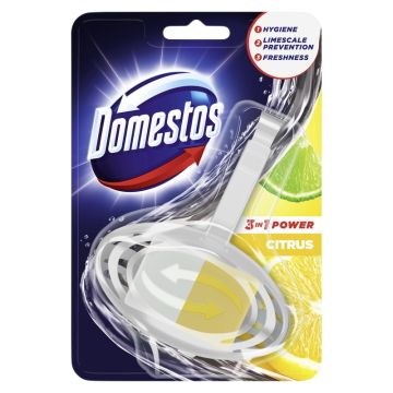 Kostka toaletowa DOMESTOS Citrus do misek WC zapach cytrusowy 35g 1 sztuka