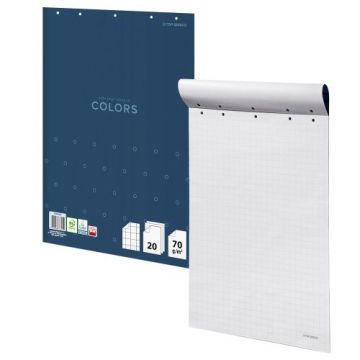 Blok do flipcharta TOP-2000 colors 64X90 20 kartek, 70G, kratka