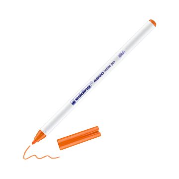 Pisak tekstylny Edding E-4600 1 mm pomarańczowy do tkanin i materiałów