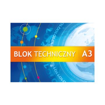 Blok Techniczny Kreska A3 10K 250G 