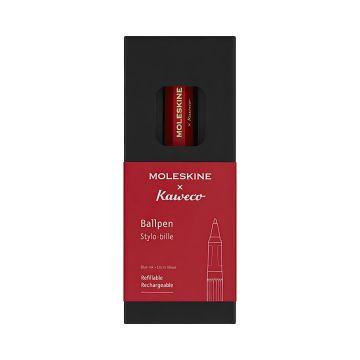 Długopis KAWECO x MOLESKINE czerwony edycja limitowana dla biura