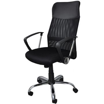 Fotel Biurowy Office Products Korfu, Czarny