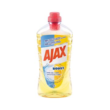 Płyn uniwersalny AJAX do powierzchni Lemon Soda świeży zapach cytryny 1 litr