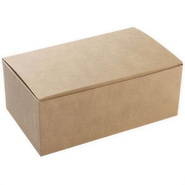 Pudełko papierowe duże do cateringu 22 x 12 x 7,5 cm 100 sztuk