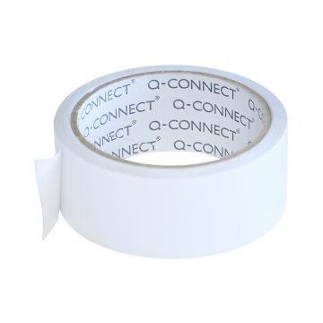 Taśma dwustronna Q-CONNECT przezroczysta o szerokości 38mm długości 10m do biura i eventów