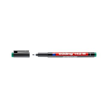 Foliopis Edding E-142 M 1mm zielony do folii i powierzchni gładkich
