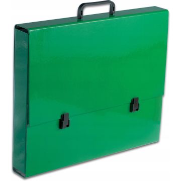 Teczka z Rączką A3 5.5cm Zielona TT7184 TADEO