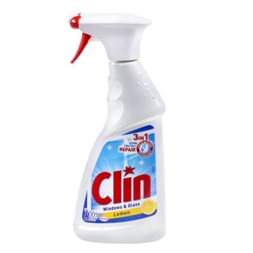 Płyn do mycia szyb CLIN o zapachu cytrusowym z wygodną pompką 500ml