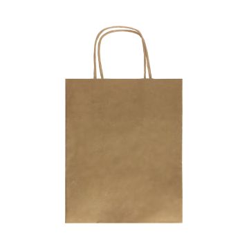 Torba pakowa ucho sznurkowe 240x100x320 brąz
