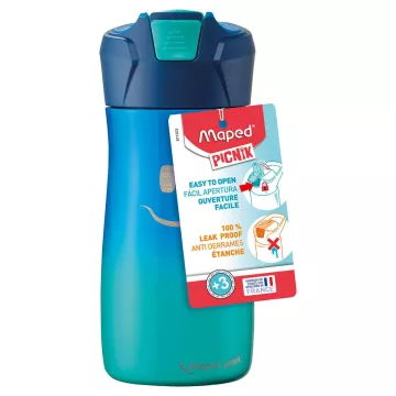 Butelka stalowa Picnik Concept Kids 430ml niebieska