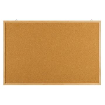 Tablica korkowa BASIC, 40x30cm, rama drewniana