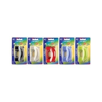 Dziurkacz biurowy Kangaro DP-280Y, do 11 kartek, mix kolorów, 1 sztuka