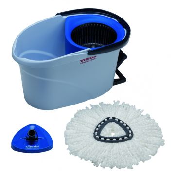 Zestaw VILEDA Professional UltraSpin Mini, wiadro z wyciskarką i podstawą mopa