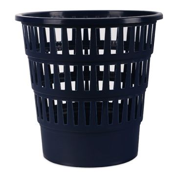 Kosz Na Śmieci Office Products, Ażurowy, 16L, Granatowy
