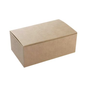 Pudełko papierowe małe jednowarstwowe białe 16 x 10 x 6 cm 100 sztuk