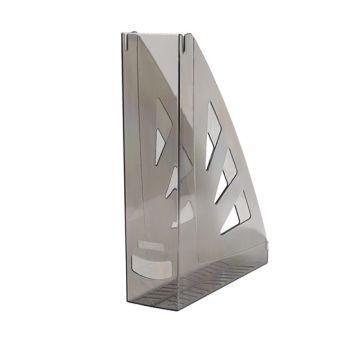 Pojemnik na dokumenty ażurowy A4 dymny OFFICE PRODUCTS
