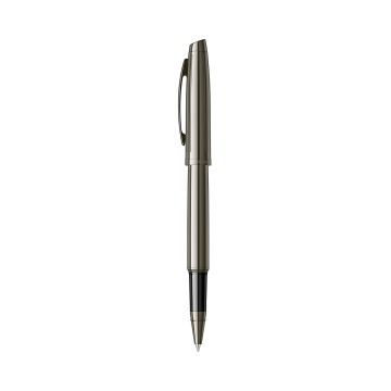 Pióro kulkowe Scrikss Oscar 39 w etui, tytanowe (ciemny brąz)