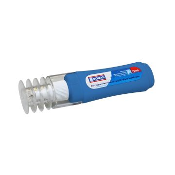 Korektor w piórze DONAU z metalową końcówką 12 ml do biura i firmy