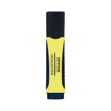 Zakreślacz OFFICE PRODUCTS z gumowym uchwytem 2-5 mm żółty