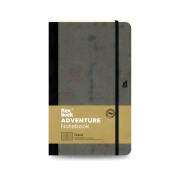 Notatnik Flexbook 13cm x 21cm Adventure  w linie Elephant