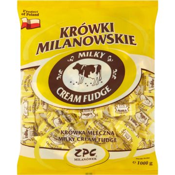 Cukierki Krówka Mleczne Milanowskie ZPC Milanówek 1kg