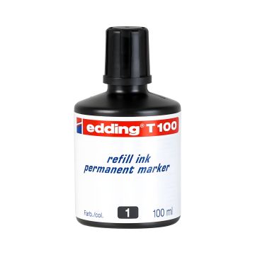 Tusz do uzupełniania markerów permanentnych e-T 100 Edding czarny 40 ml