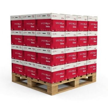 Papier POLSPEED A4 80g Klasa C paleta 300 ryz do drukarek laserowych i ksero