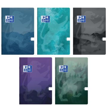 Zeszyt Oxford Teen w linię format A5 60 kartek zestaw 5 sztuk