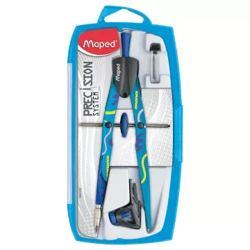 Cyrkiel Precision Fancy Zerownik z Zapasowymi Grafitami w Pudełku