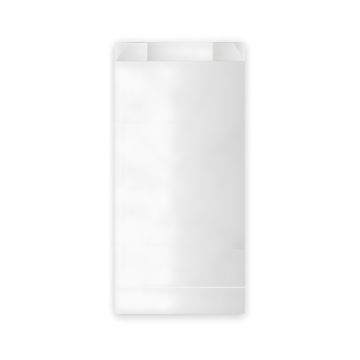 Torebka śniadaniowa papierowa biała na 0,5 kg wymiary 10+5 x 22 cm 100 sztuk