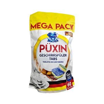 Tabletki do zmywarki Puxin 60 sztuk skuteczne czyszczenie